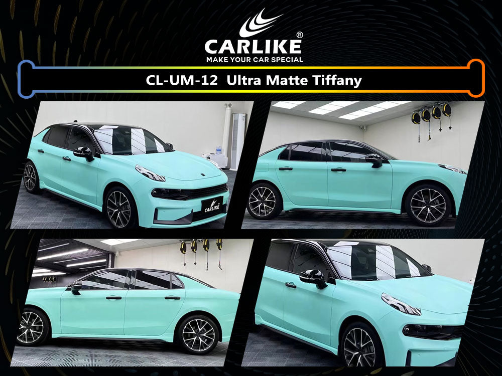 Ultra Matte Tiffany Car Wrap
