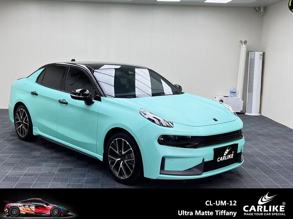 Ultra Matte Tiffany Car Wrap