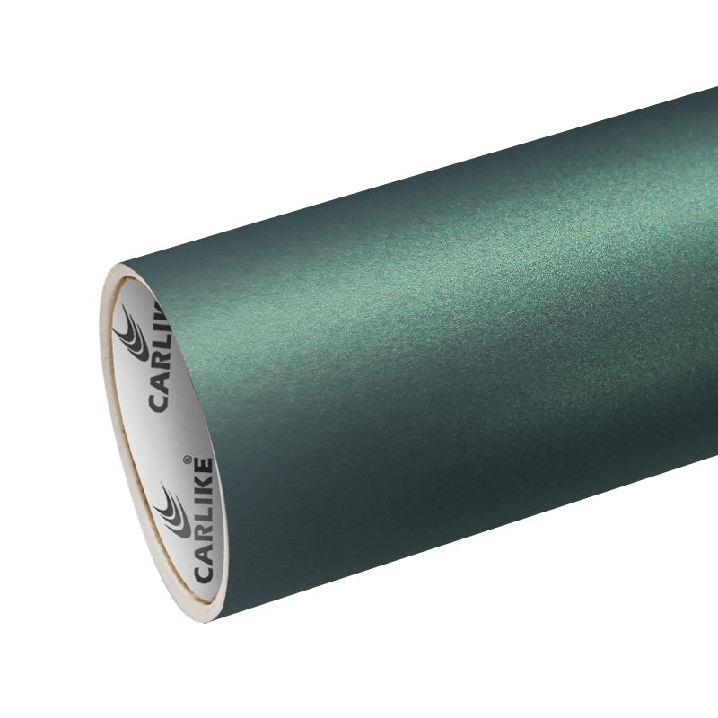 Ultra Matte Satin Metallic Fairyland Green Wrap