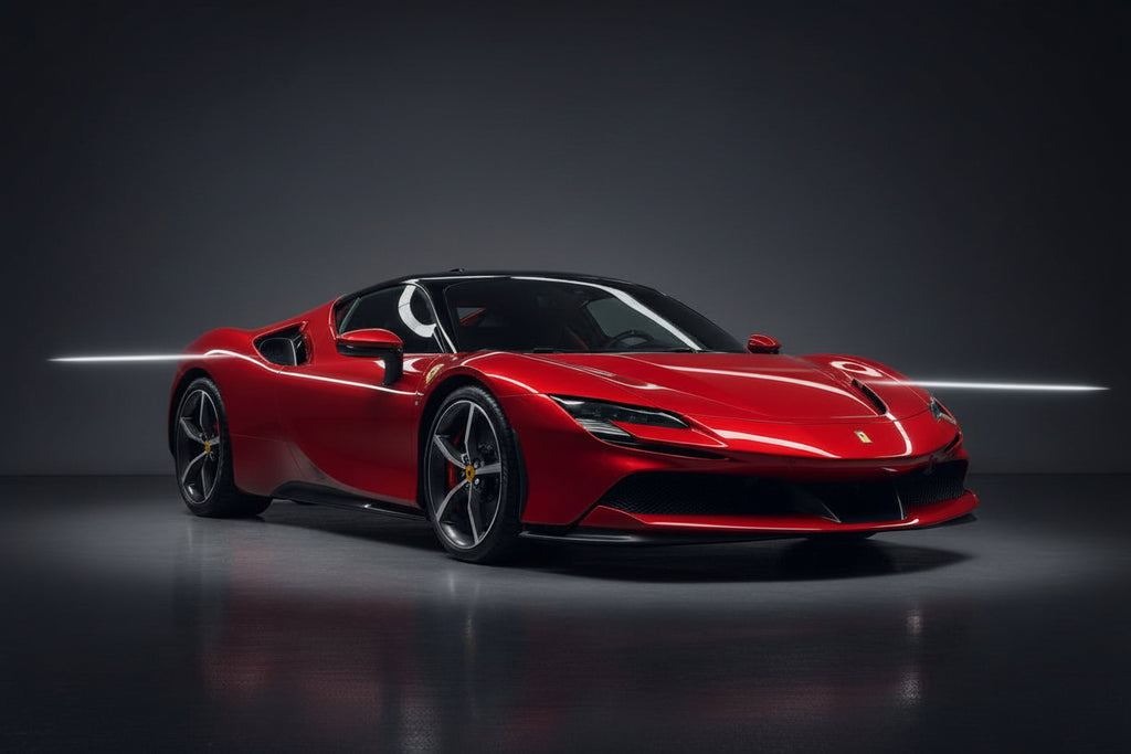 Ferrari Red Premium PPF (Dry/Wet Install)