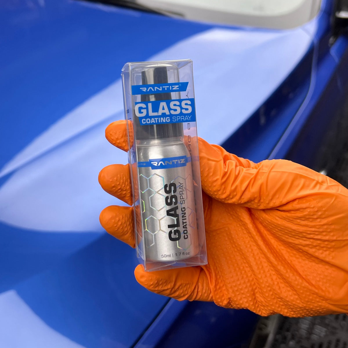 Rantiz Glass Coating 50ml – Spray-On Rain Repellent