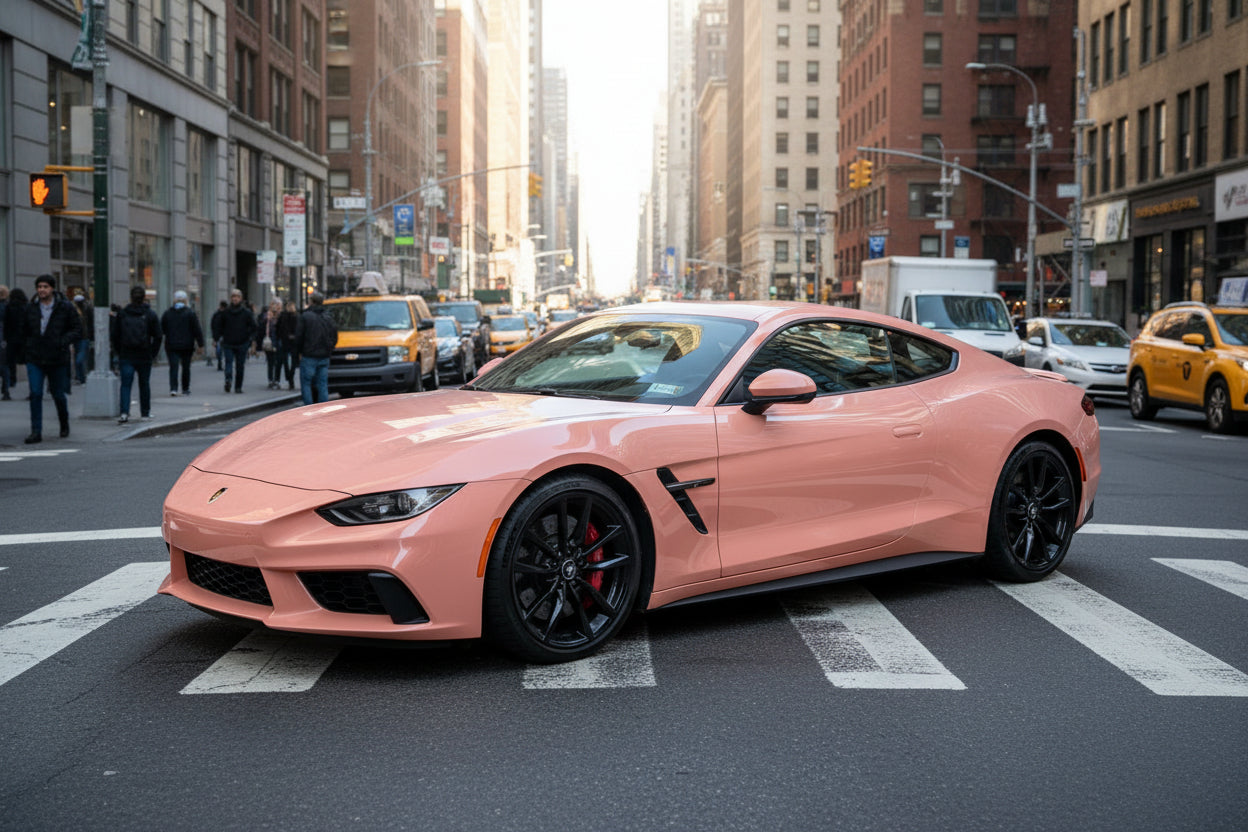 Peach Pink Premium PPF (Dry/Wet Install)